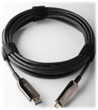 禹光科技发布50米长usb3220有源光缆aoc
